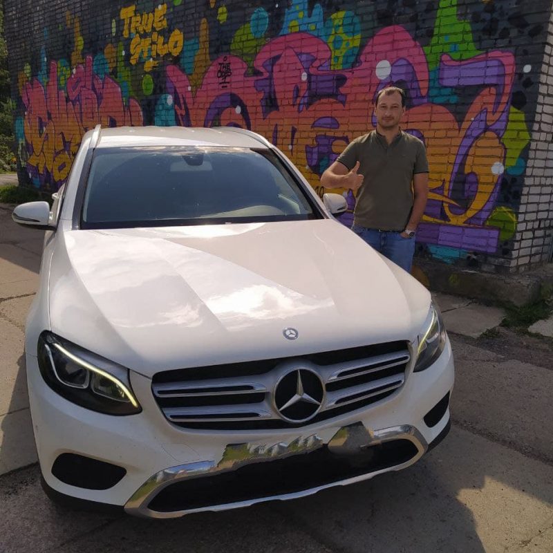 автоподбор, мерседес белый джип